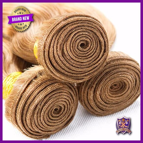 Unprocessed Brazilian Human Hair Extensions Body Wave 150g 3 Bundles main image 5